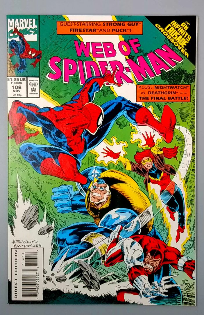 Web of Spider-Man #106 NM- Marvel 1993