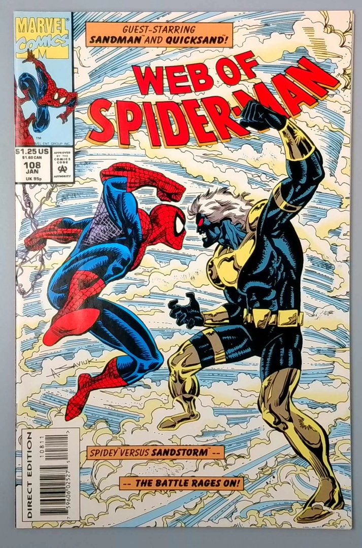 Web of Spider-Man #108 NM- Marvel 1994