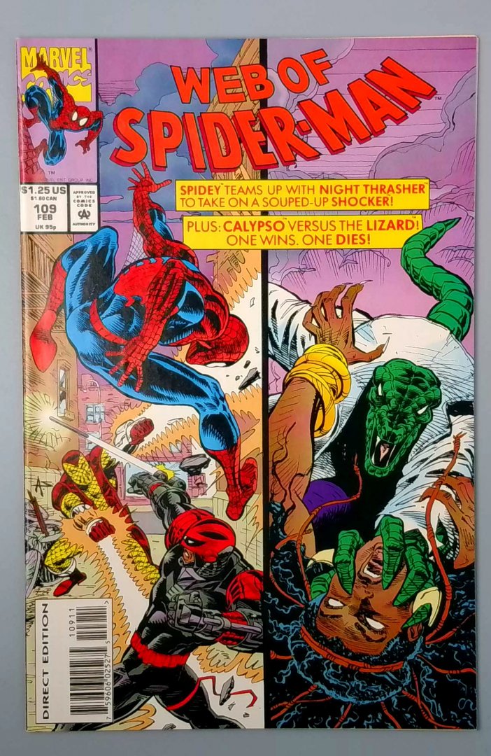 Web of Spider-Man #109 NM Marvel 1994
