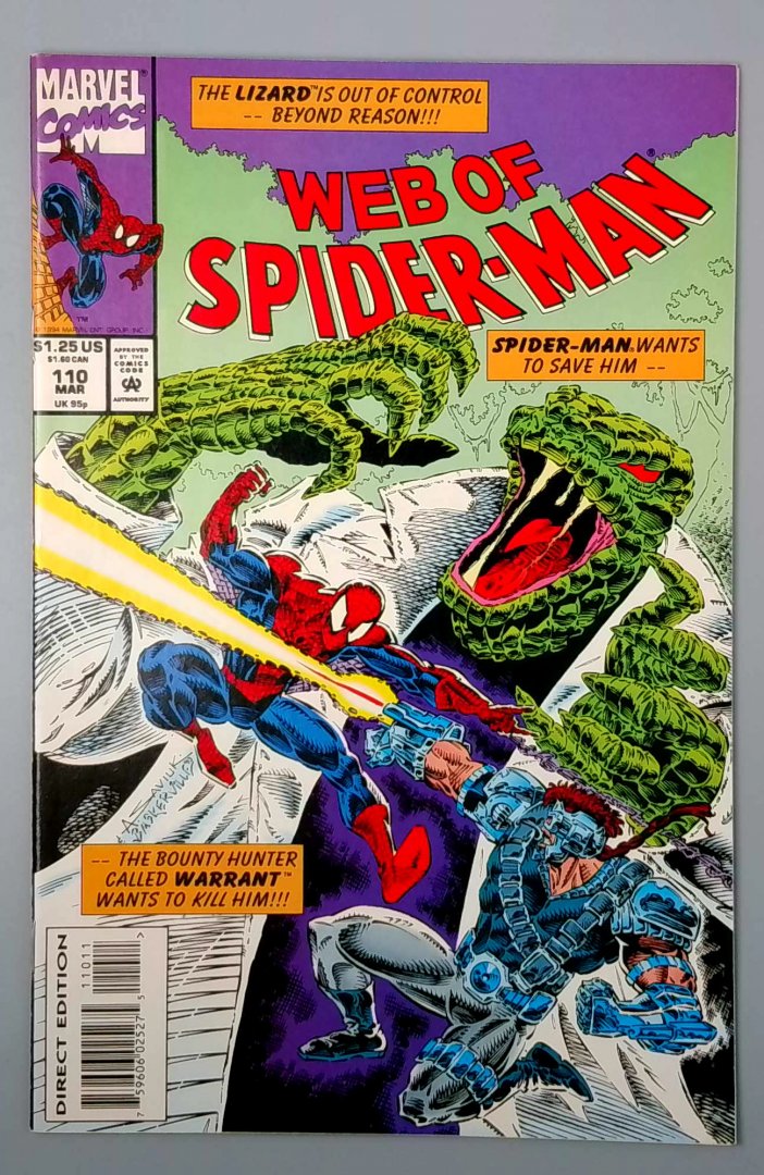 Web of Spider-Man #110 NM Marvel 1994