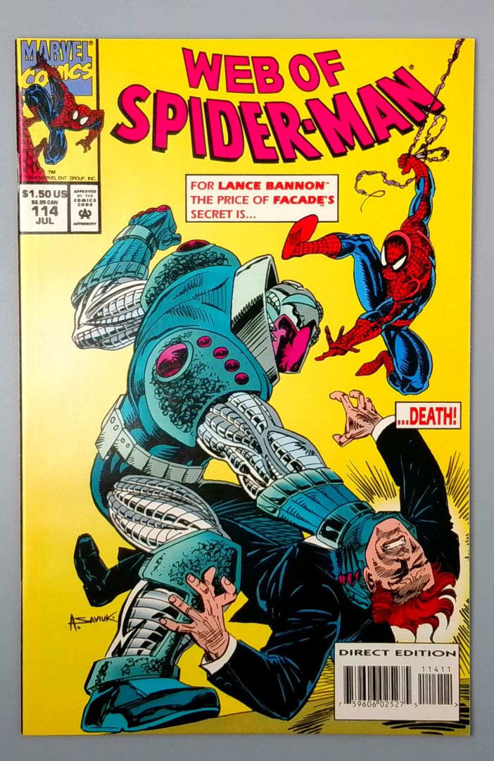 Web of Spider-Man #114 NM Marvel 1994