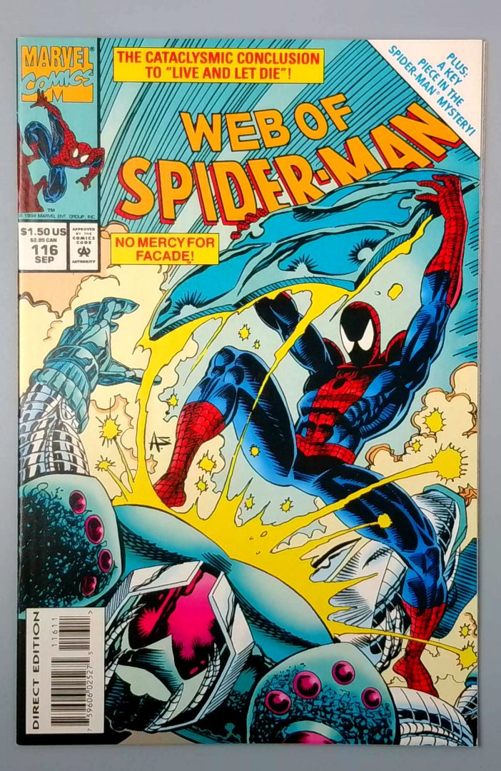 Web of Spider-Man #116 VF+ Marvel 1994