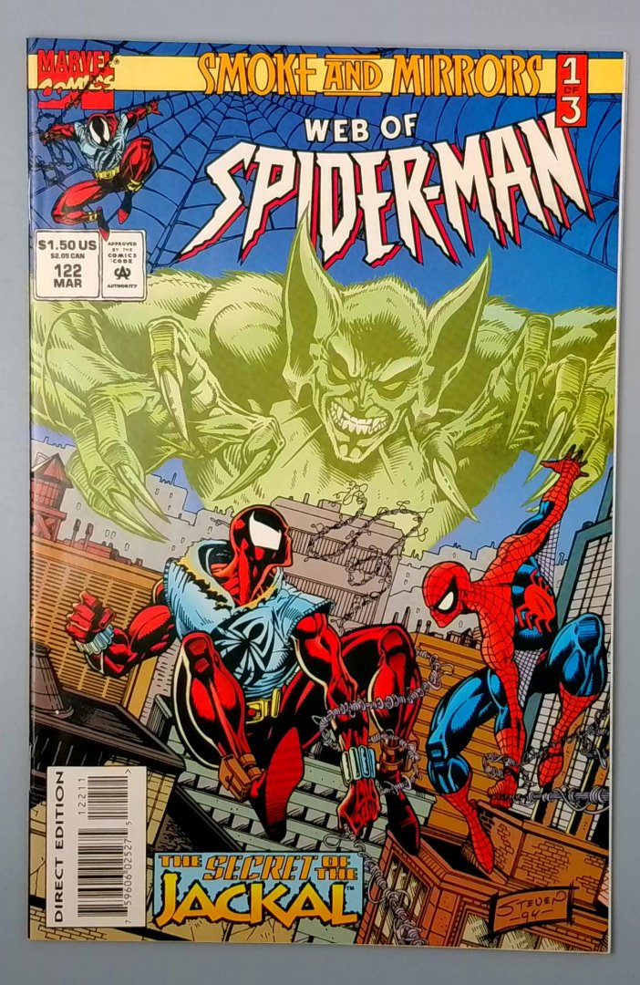 Web of Spider-Man #122 NM- Marvel 1994