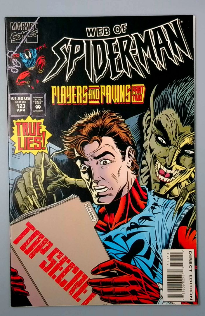 Web of Spider-Man #123 NM- Marvel 1994