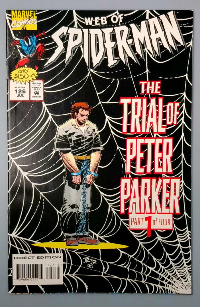 Web of Spider-Man #126 NM Marvel 1995