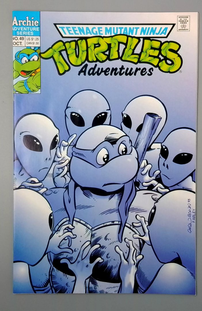 Teenage Mutant Ninja Turtles Adventures #49 VF/NM Comic Book - null