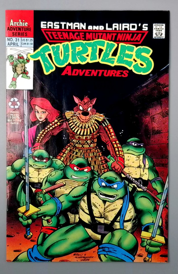 Teenage Mutant Ninja Turtles Adventures #31