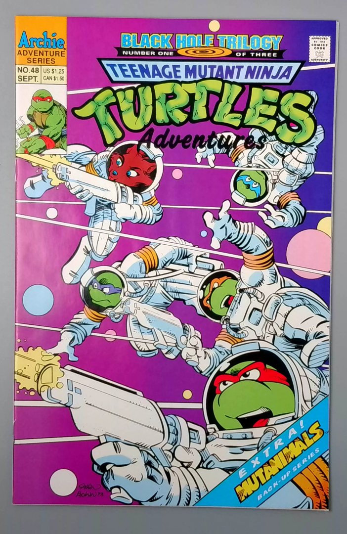 Teenage Mutant Ninja Turtles Adventures #48 VF/NM