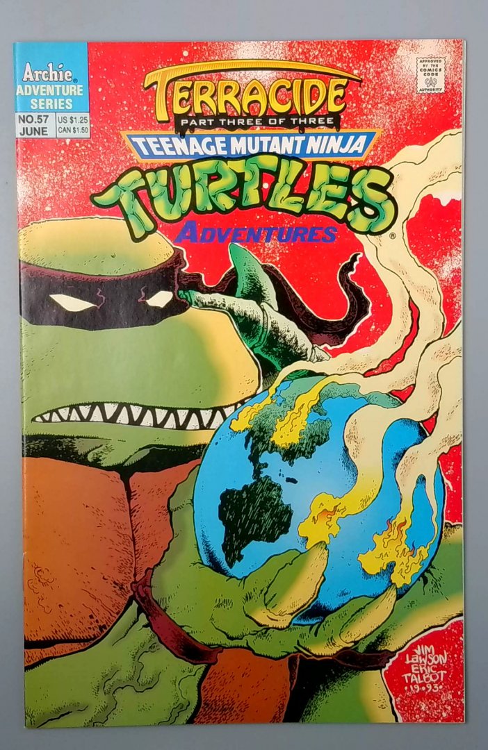 Teenage Mutant Ninja Turtles Adventures #57 NM- ARCHIE