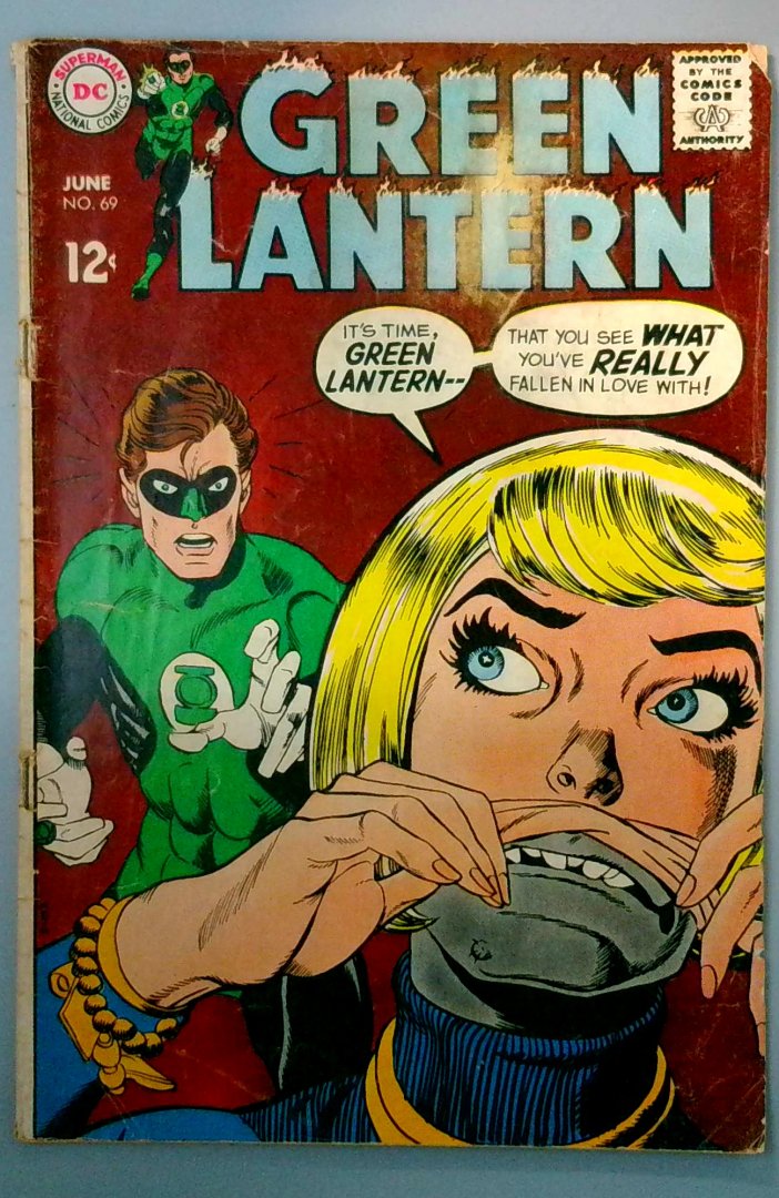 Green Lantern #69 VG- DC 1969