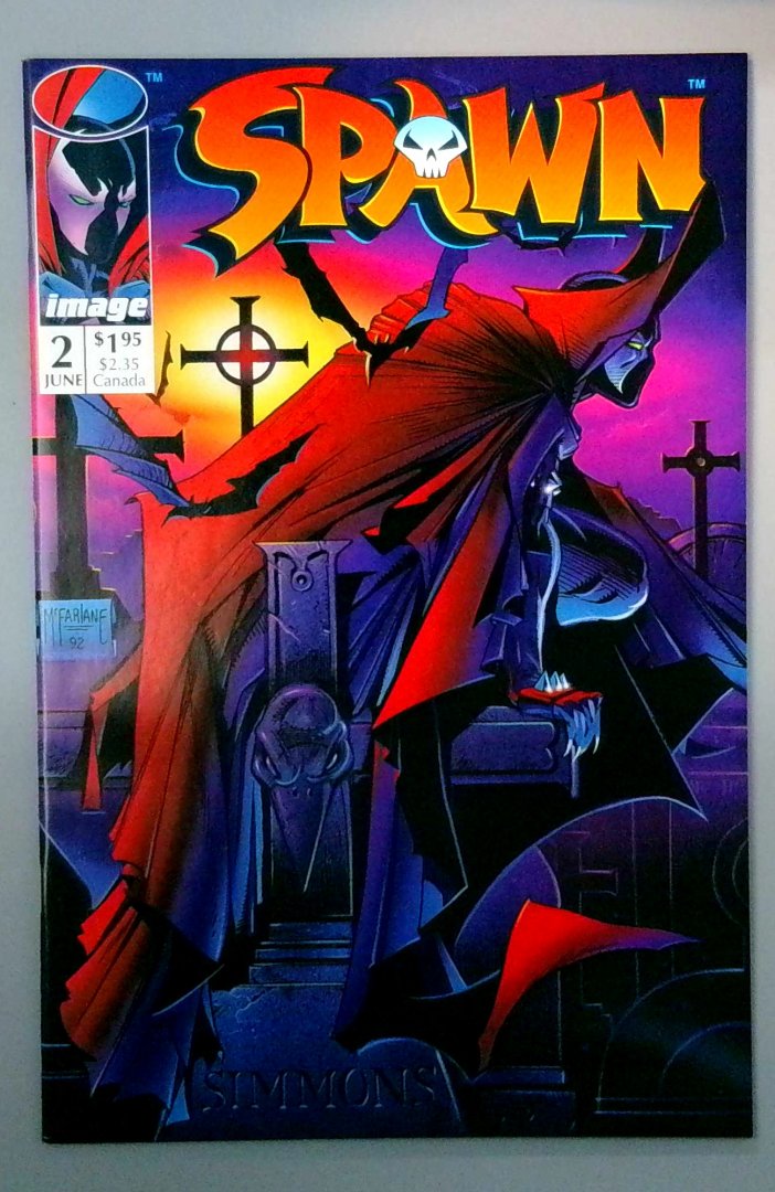Spawn #2 NM Image 1992