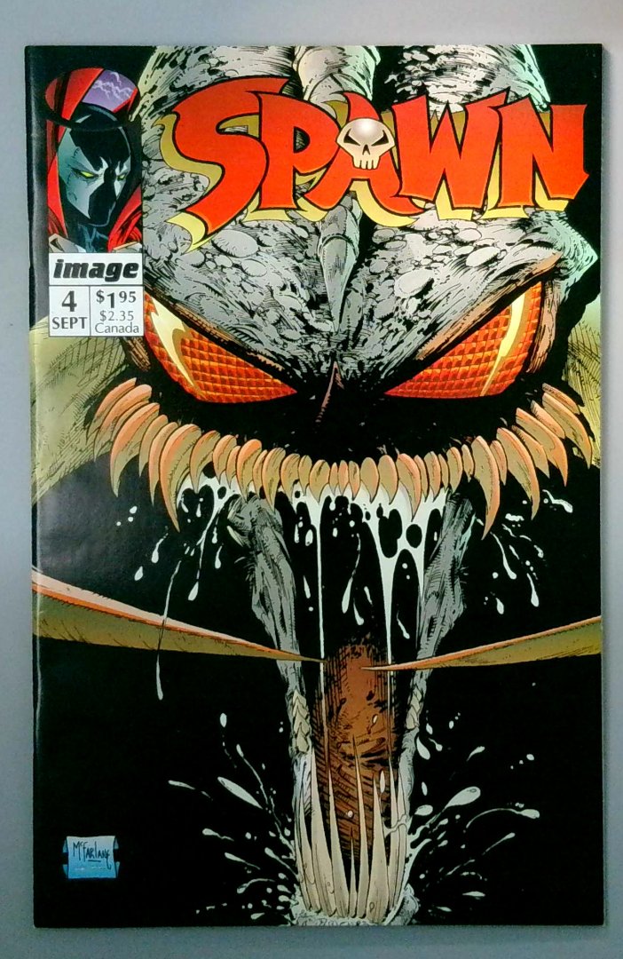 Spawn #4 VF/NM Image 1992
