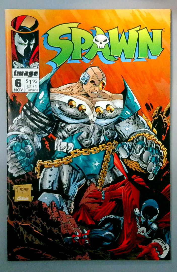 Spawn #6 NM- 1st Appearance of Tony Twist Image 1992