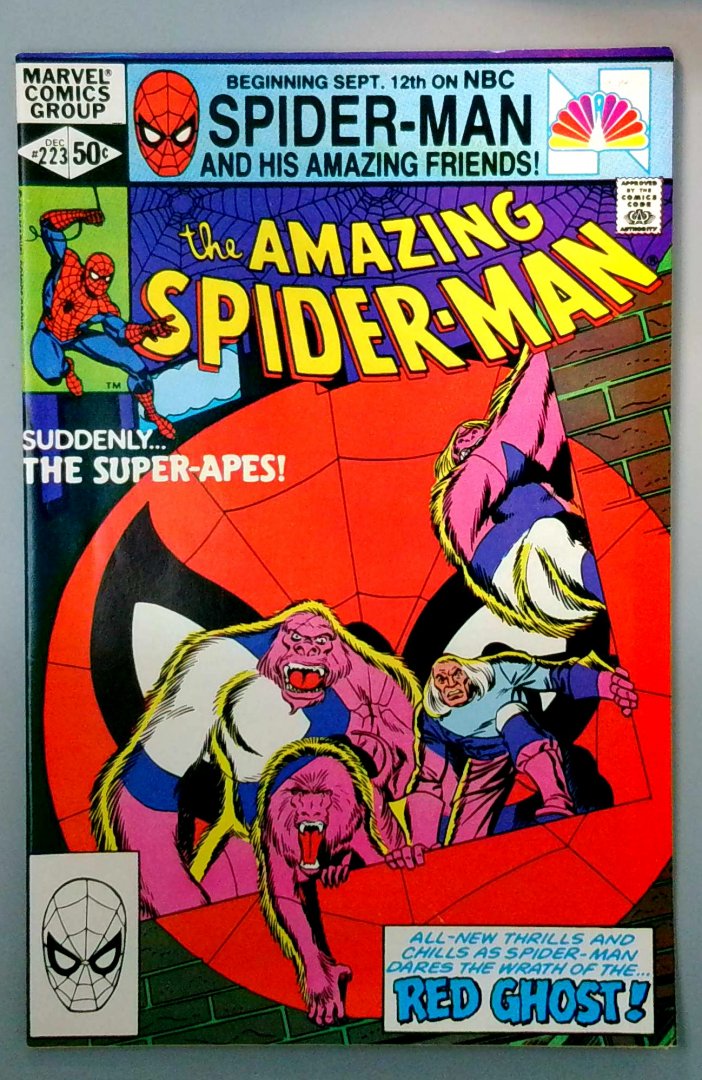 Amazing Spider-Man #223 1st Appearance of Mia Carrera and Roger Hochberg Marvel