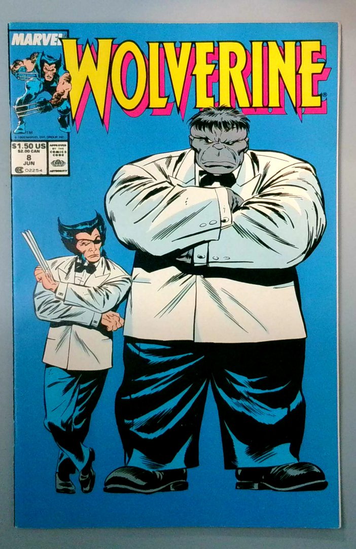 Wolverine #8 FN Hulk Appearance Marvel 1989