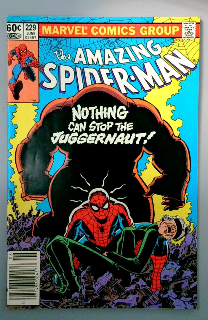 Amazing Spider-Man #229 VF- Newsstand, Marvel 1982