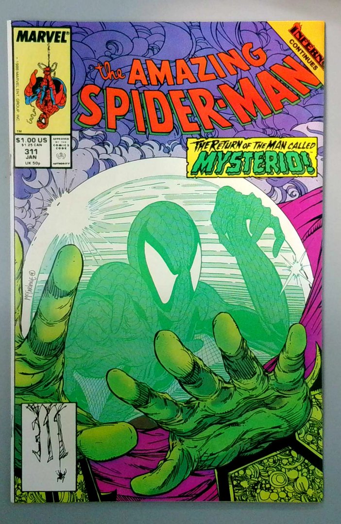 Amazing Spider-Man #311 FN/VF Marvel 1989