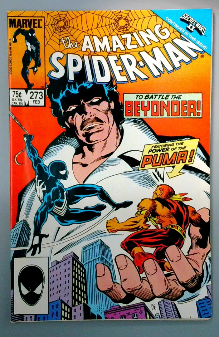 Amazing Spider-Man #273 Beyonder Appearance Marvel 1986