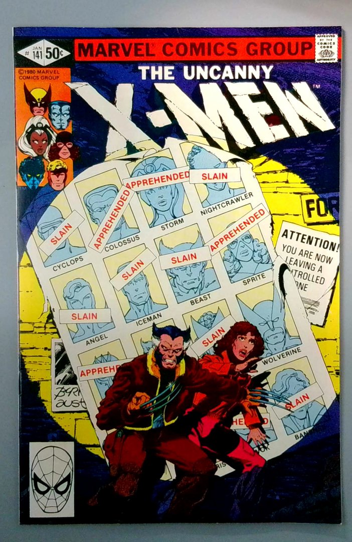 Uncanny X-Men #141 NM- Days of Futures Past, Marvel 1980