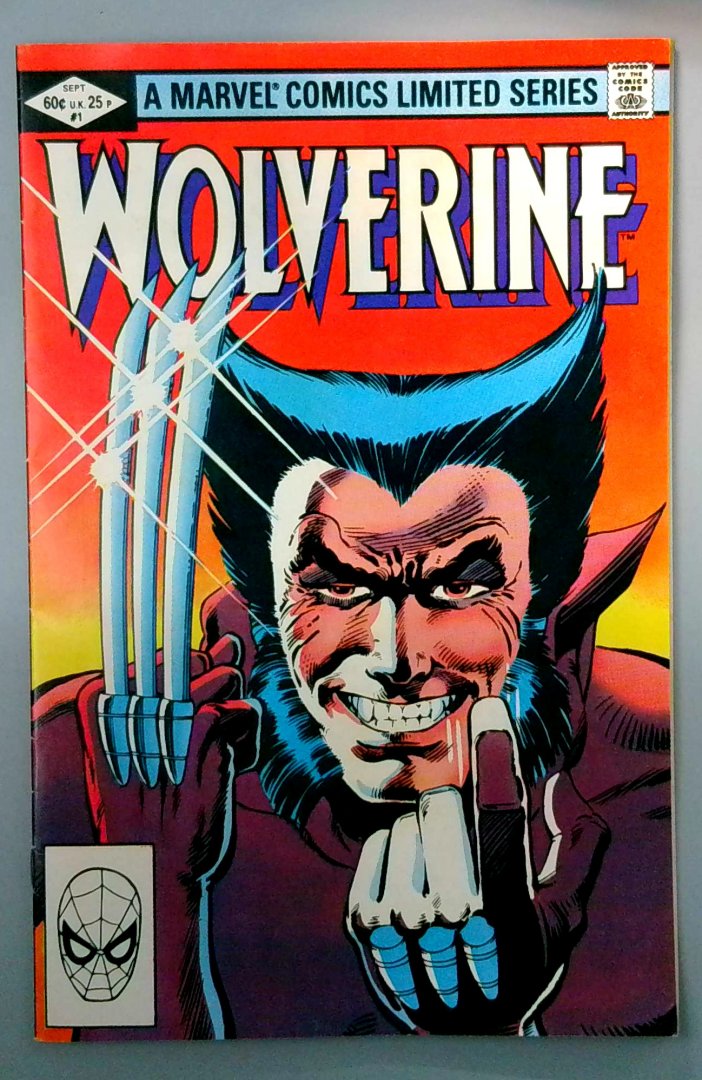 Wolverine #1 VF- 1st Cameo of Yukio Marvel 1982