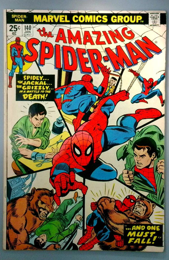 Amazing Spider-Man #140 VG+ 1st Gloria Grant Marvel 1975