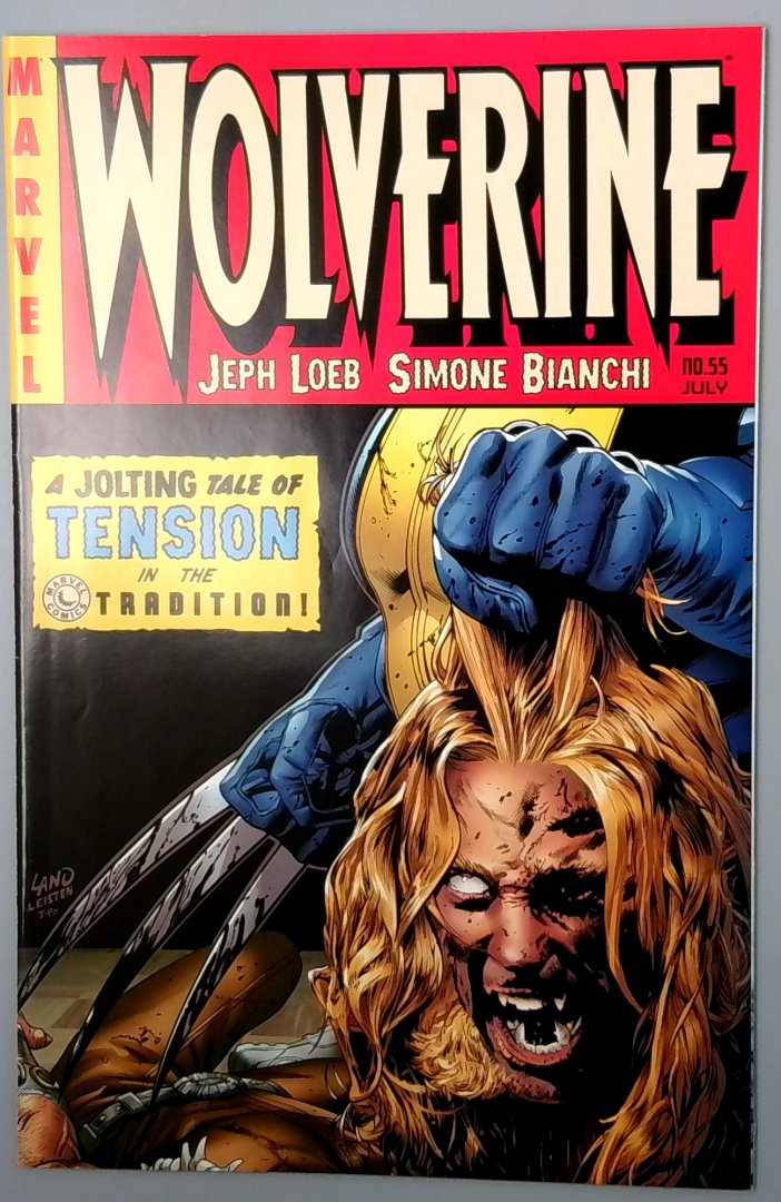 Wolverine #55 VF Greg Land Ec Comics Tribute Variant Marvel 2007