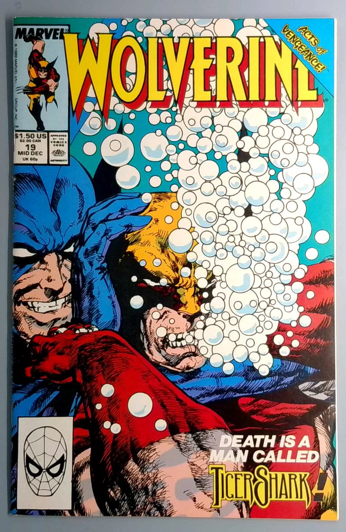 Wolverine #19 FN Marvel 1989