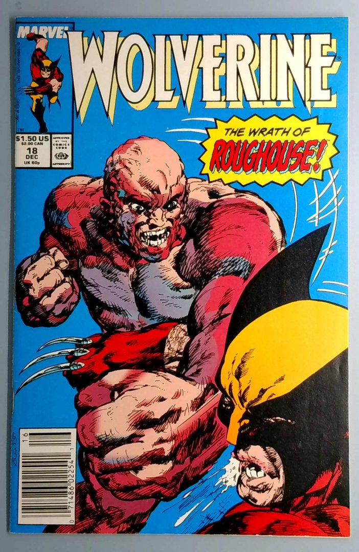 Wolverine #18 VF Newsstand Edition Marvel 1989