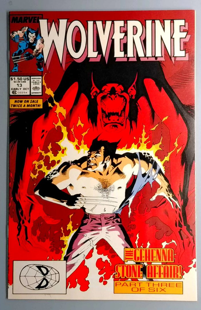 Wolverine #13 NM- Marvel 1989