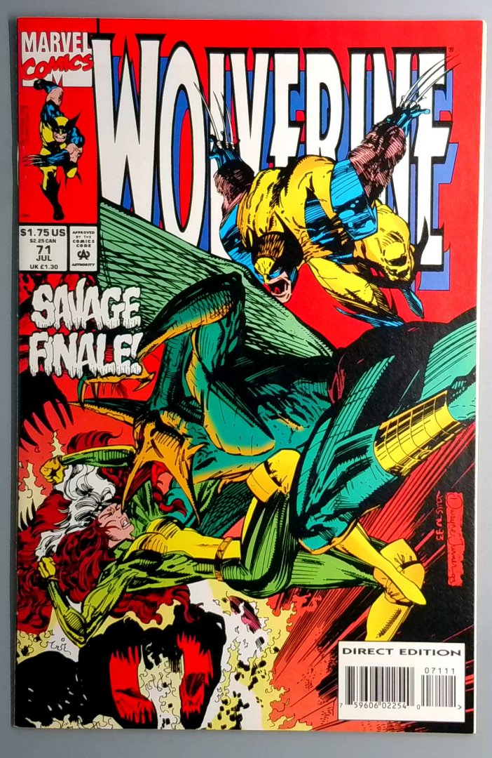 Wolverine #71 VF/NM Marvel 1993