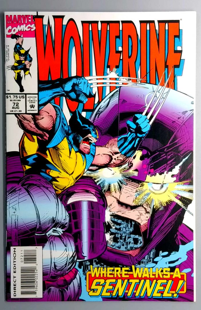 Wolverine #72 NM- Marvel 1993
