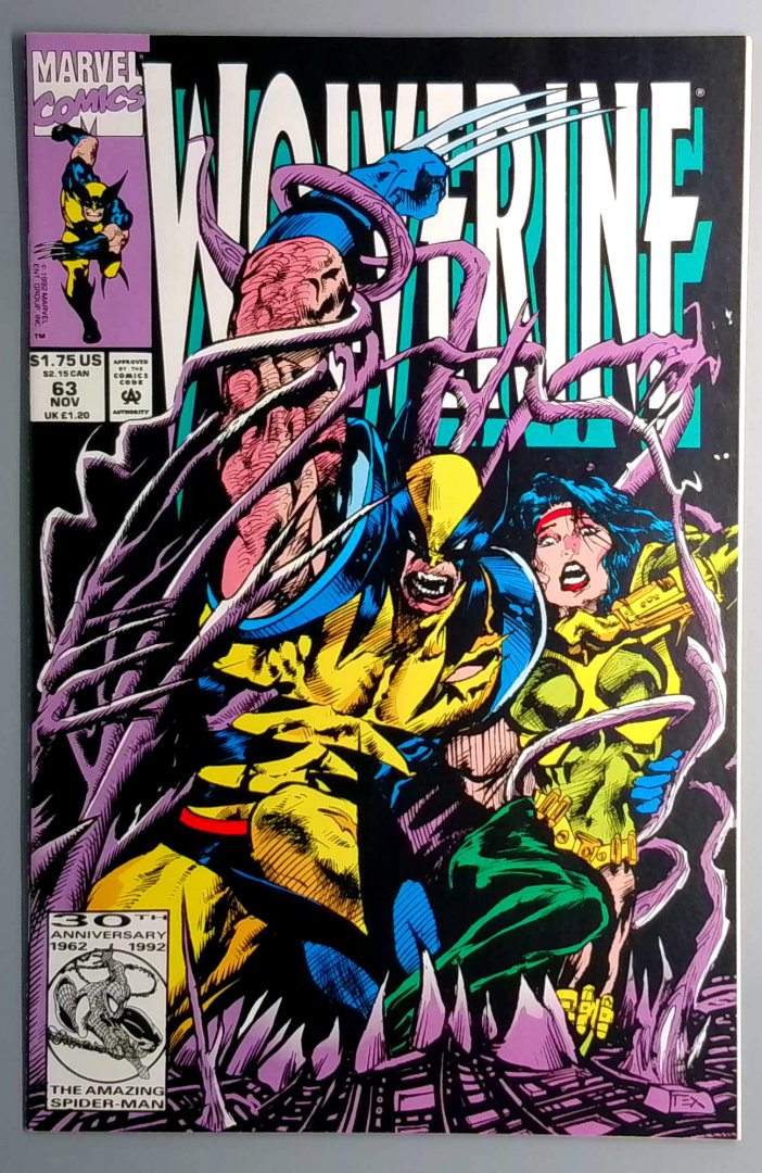 Wolverine #63 NM- Marvel 1992