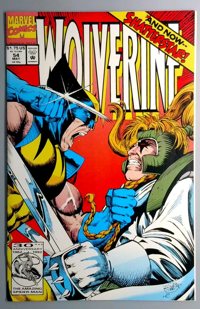 Wolverine #54 NM- Marvel 1992