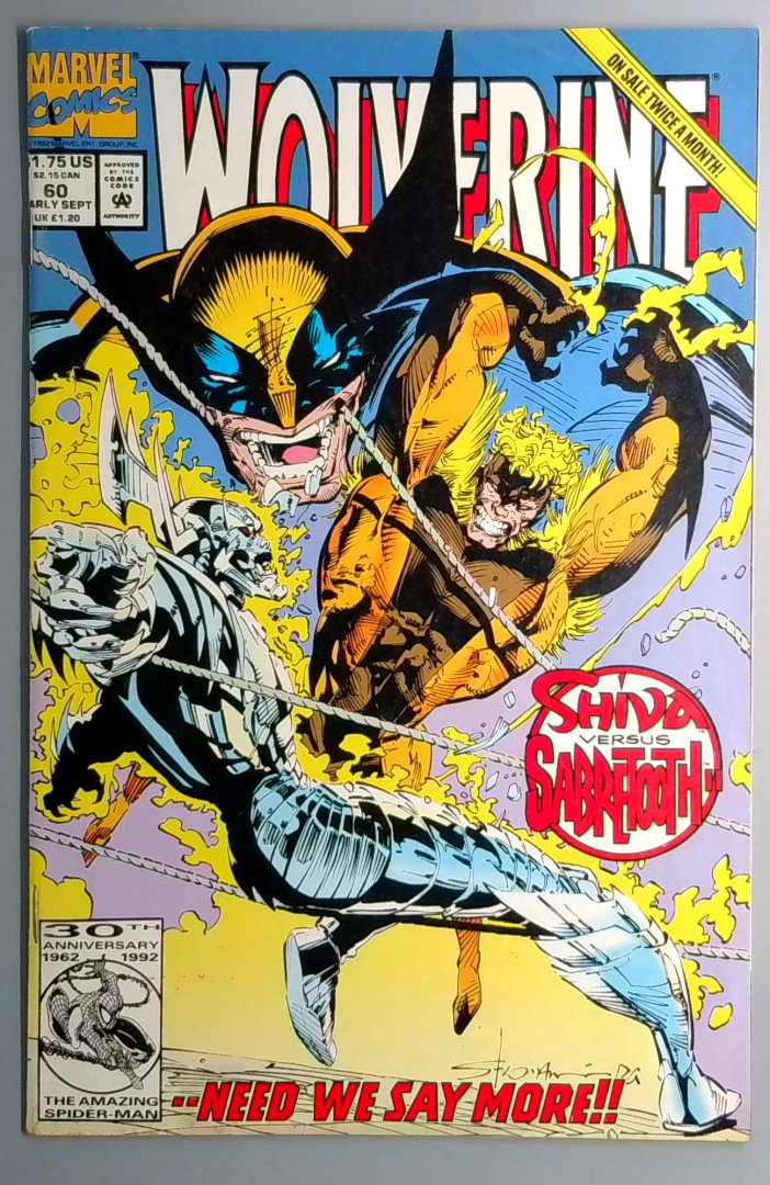 Wolverine #60 VF/NM 1st Appearance of Kestrel john Wraith Marvel