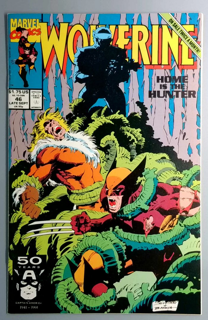 Wolverine #46 VF/NM Marvel 1991
