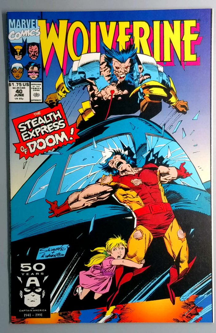 Wolverine #40 NM Marvel 1991