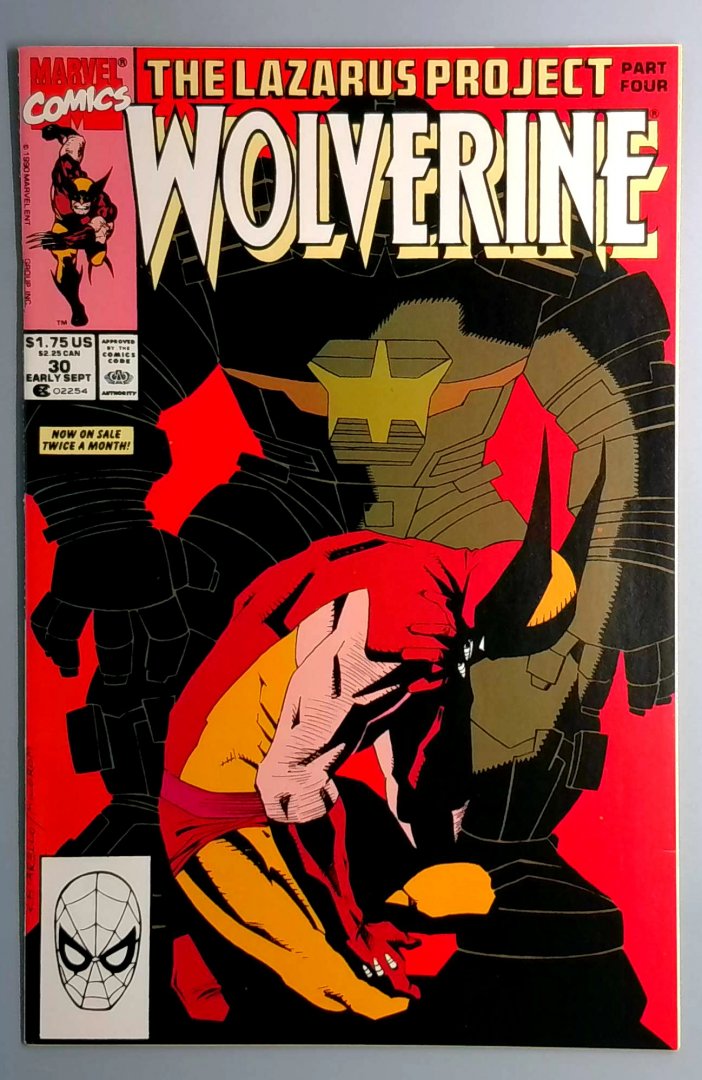 Wolverine #30 VF+ Marvel 1990