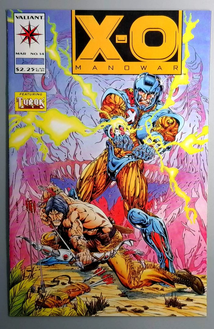 X-O Manowar #14 NM- Valiant 1993