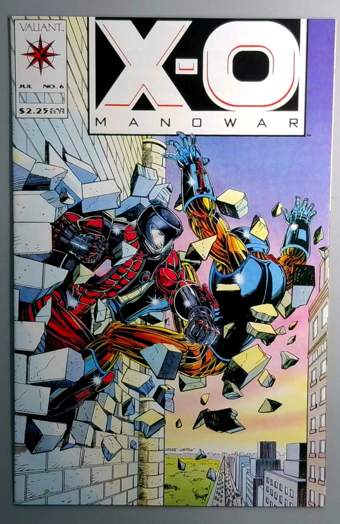 X-O Manowar #6 VF/NM Valiant 1992