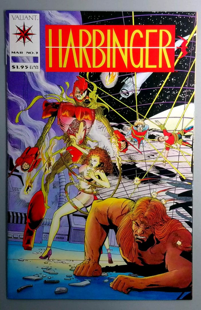 Harbinger #3 NM 1st Ax Valiant 1992