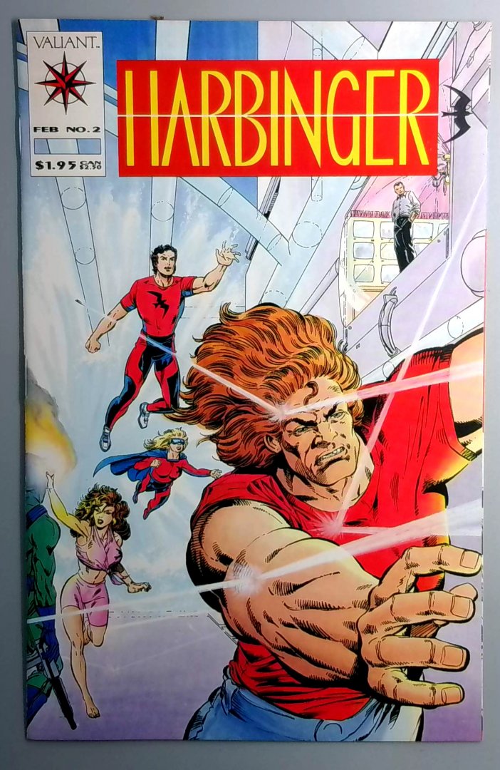 Harbinger #2 NM- 1st Rock Valiant 1992