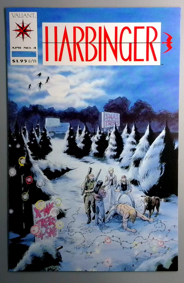 Harbinger #4 NM 1st Spikeman Valiant 1992