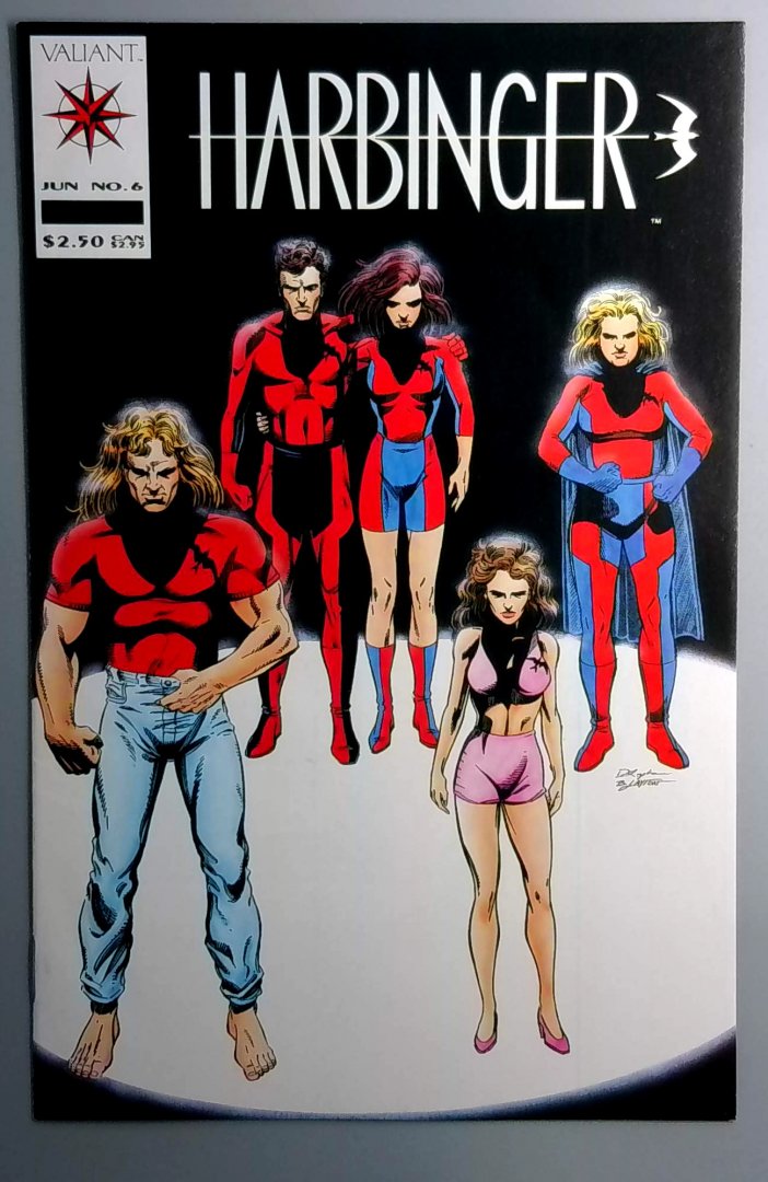 Harbinger #4 VF+ Valiant 1992