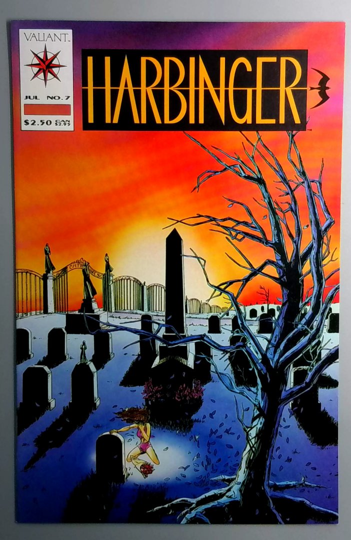 Harbinger #7 NM- Valiant 1992