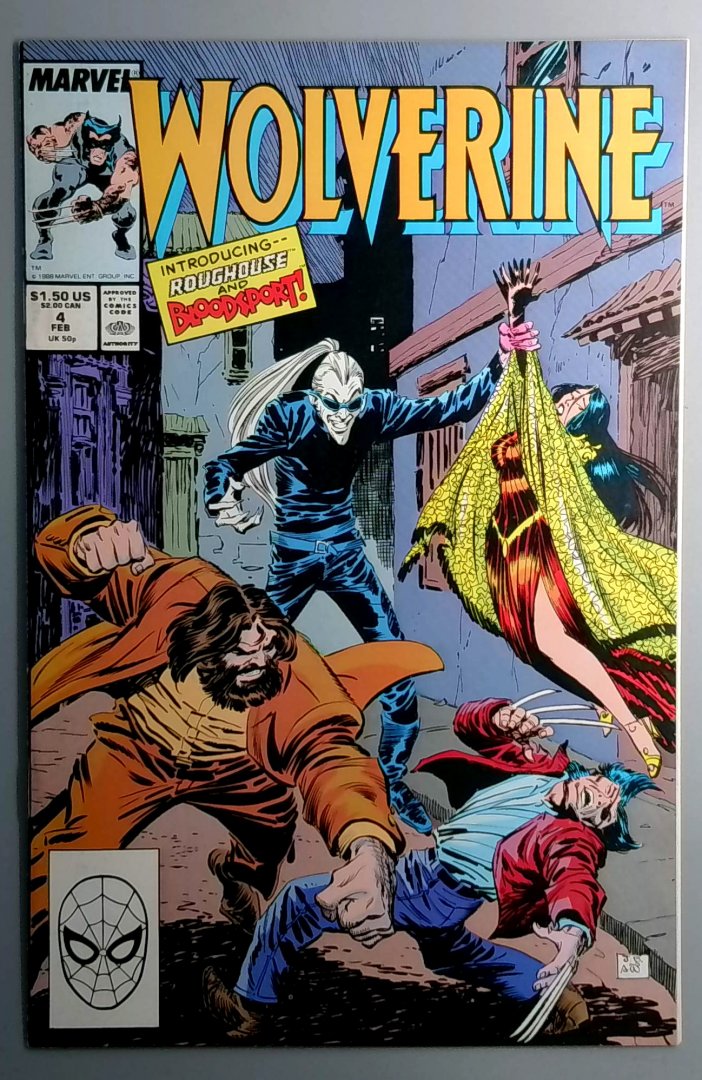 Wolverine #4 Marvel 1989