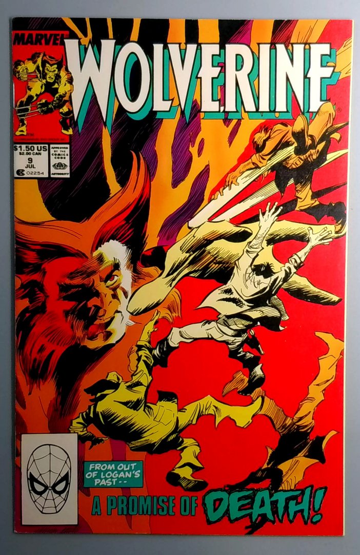 Wolverine #9 Marvel 1989