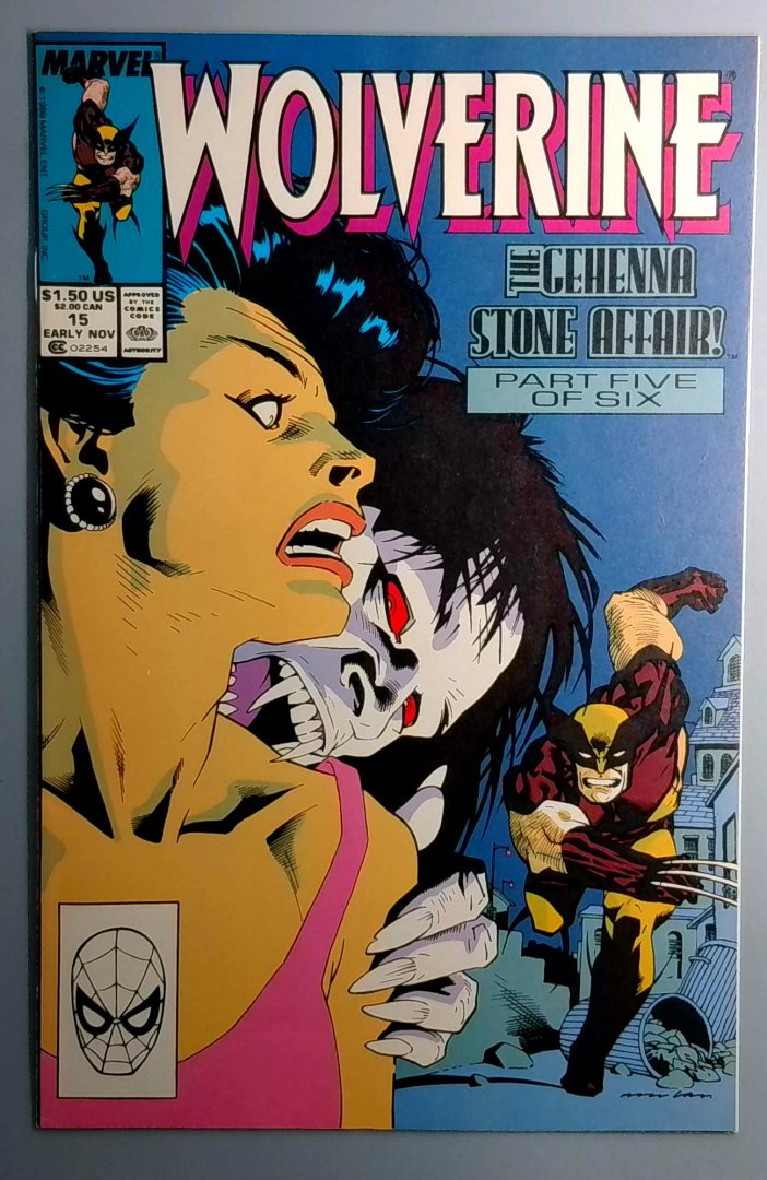 Wolverine #15 NM- Marvel 1989