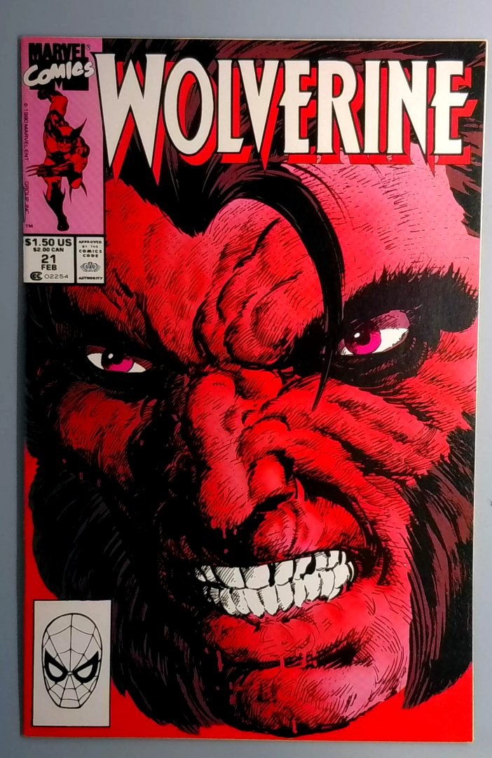 Wolverine #21 VF Marvel 1990