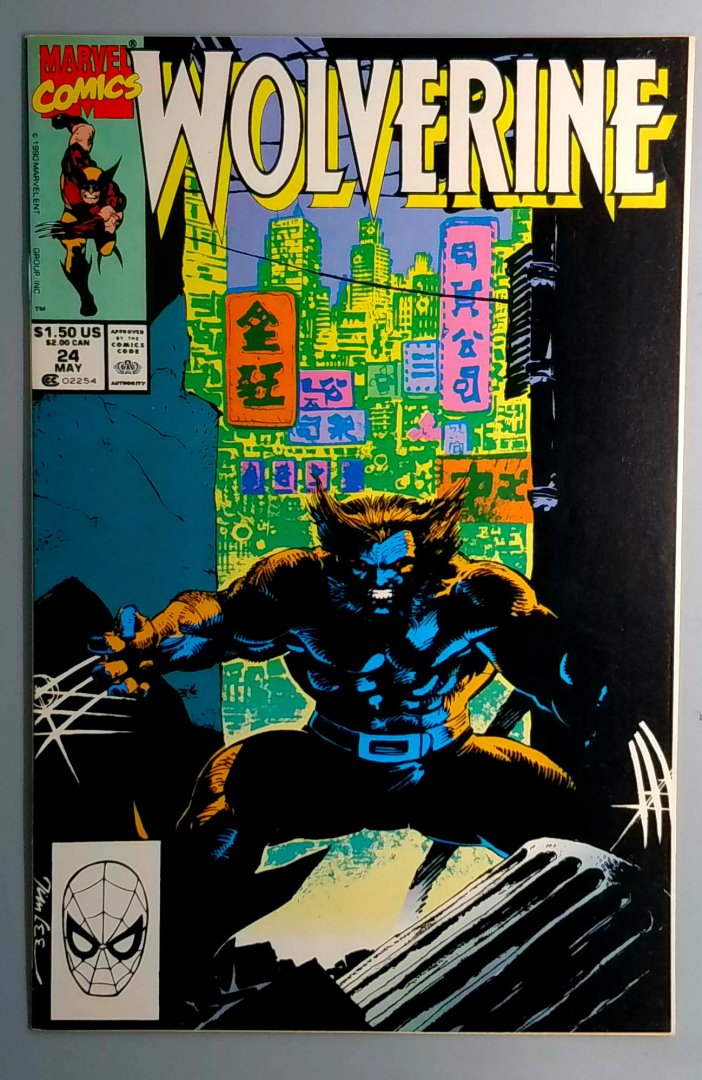 Wolverine #24 VF- Marvel 1990