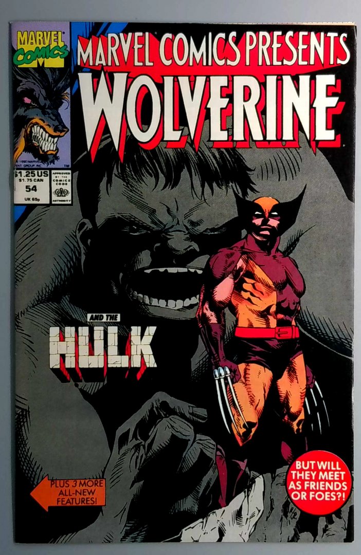 Marvel Comics Presents #54 VF/NM 1990